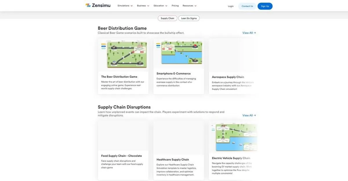 Bibliothèque de templates de jeux Zensimu