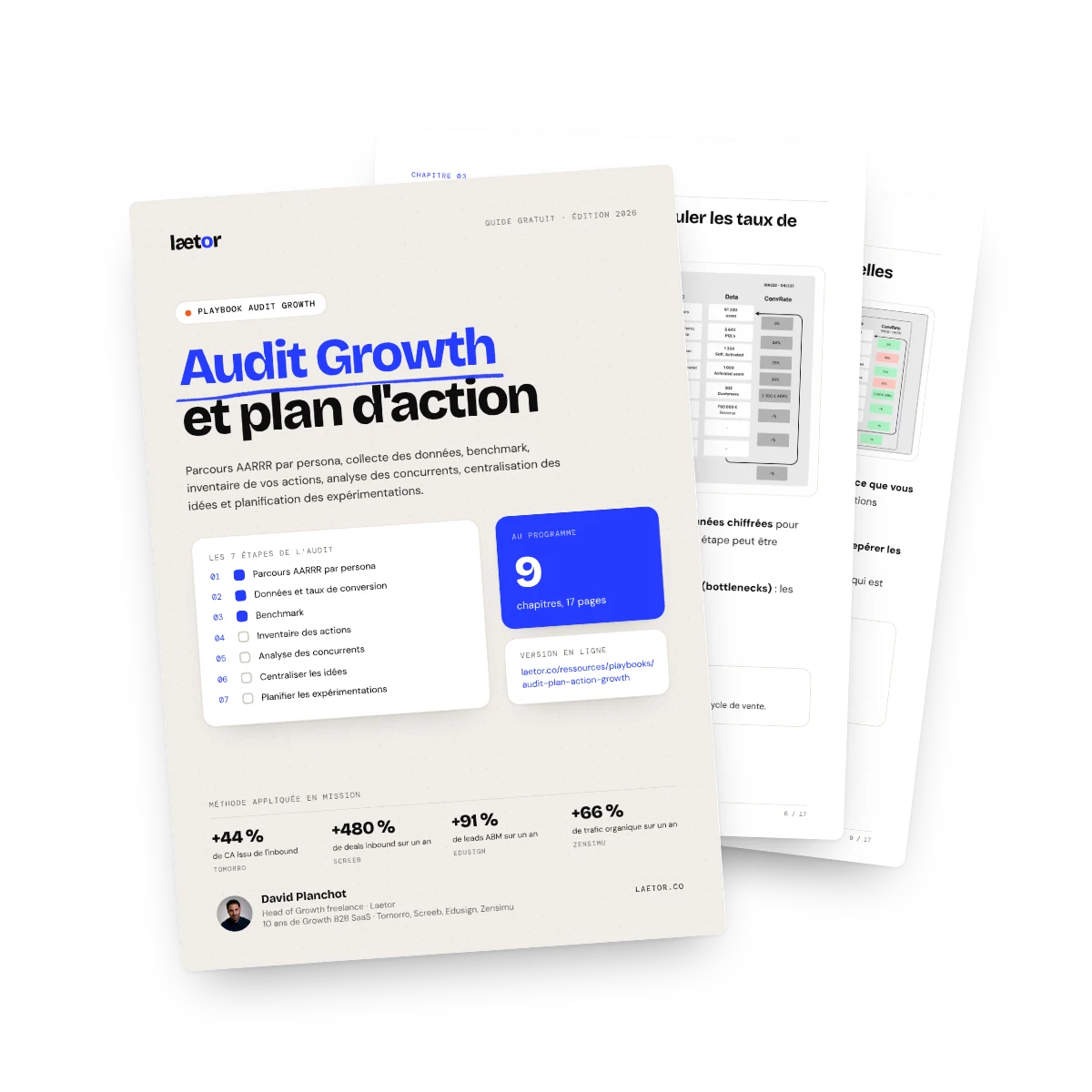 Aperçu des pages : Auditer votre Growth et construire votre plan d'action
